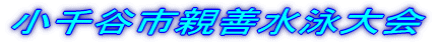 小千谷市親善水泳大会