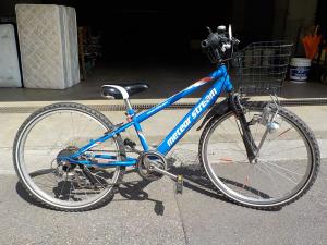 24インチのマウンテンバイクです。