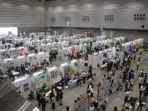 ブース展示会場全体の画像