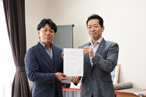 地域力創造アドバイザー委嘱状交付式の写真