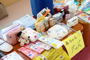 防災グッズの例