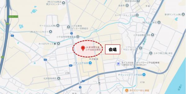 2025農林まつり会場の位置図