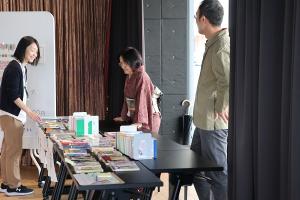 ブックトレードの様子