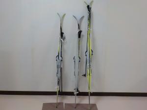 150cmから172cmのノルディックスキー3セットです。