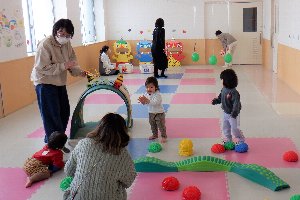 トンネルをくぐって鬼退治へGO！