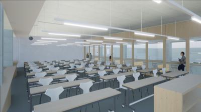 レクチャールームイメージ図