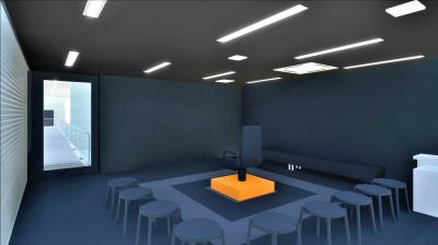 地震動体験室2の写真です。