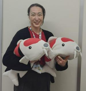 地域おこし協力隊　金沢未里さんの写真