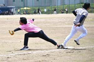 白山運動での試合の様子