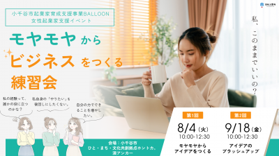 モヤモヤからビジネスを作る練習会のアイキャッチ画像
