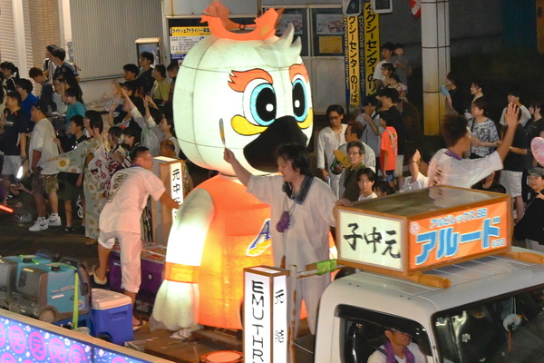 元中子町内会の万灯の画像