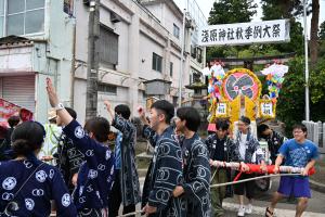 に組の玉送りの画像