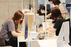 利用者登録をする人